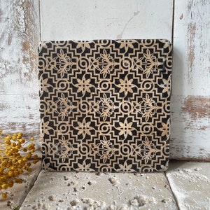 Untersetzer, Fliese “Messina&quot; Shabby-Chic, Geburtstagsgeschenk