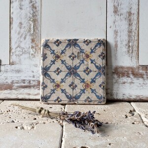 Coasters, tile Puerto upcycling, home decoration image 6