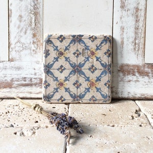 Coasters, tile Puerto upcycling, home decoration image 3
