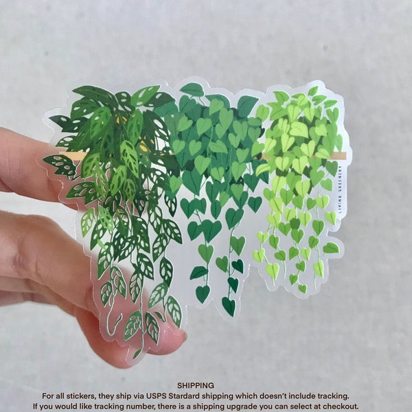 Plant Wall Stickers - Etsy