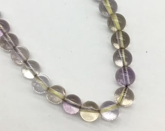 Ametrine Plain Balls Contas de pedras preciosas naturais para joias