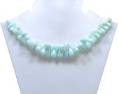 Peruvian Blue Opal - 8 39 39 Peru Smooth Drops 1 Strand Gemstone EB0239 beads. Peru opal natural valentine sale