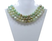 Blue Opal - 8 39 39 Peru Faceted balls 1 Strand Gemstone EB0254 Jewelry Beads HandmadeNatural Natural