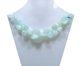 Blue Opal Anniversary - 8 39 39 Peru Smooth Heart 1 Strand Gemstone EB0238 Jewelry Beads Natural Natural