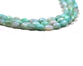 Peruvian 8 39 39 Blue Opal Peru - Faceted Gemstone 1 Strand EB0004 Jewelry Beads Handmade Natural