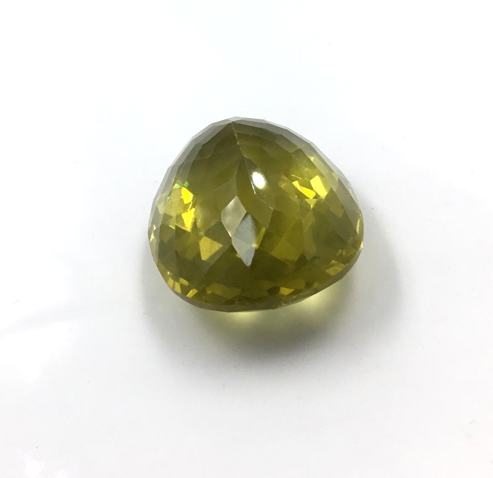 Natural Honey Quartz Faceted Fancy Oval Loose Gemstone Etsy