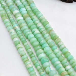Chrysoprase Faceted Fancy Beads I 5mm to 10mm Natural Chrysoprase Faceted Fancy Beads For Jewelry I Top Quality Beads