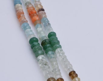Cuentas facetadas de gemas mixtas Cuentas de piedras preciosas naturales para joyería