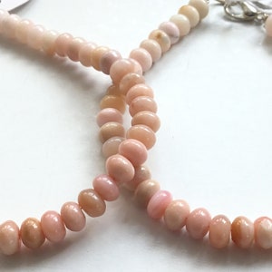 Rosa Opal Heilung Glatt Kugeln Perlen Edelstein Armband