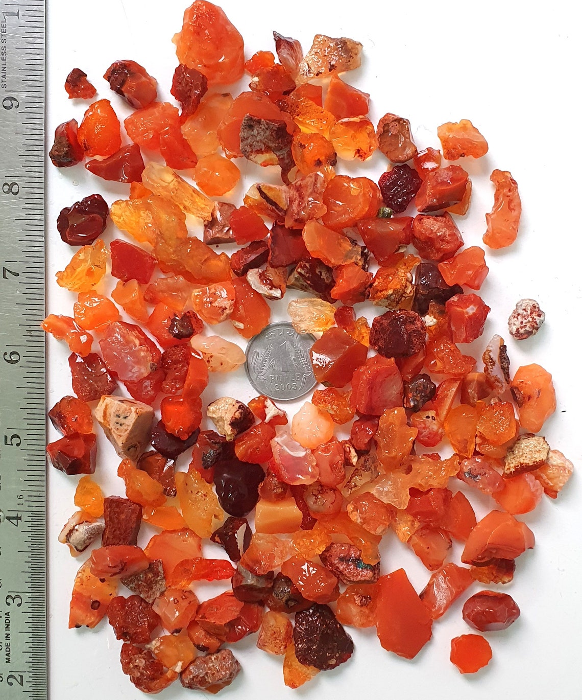 Medium Grade Natural Mexican Fire Opal Raw Material Fire Opal | Etsy