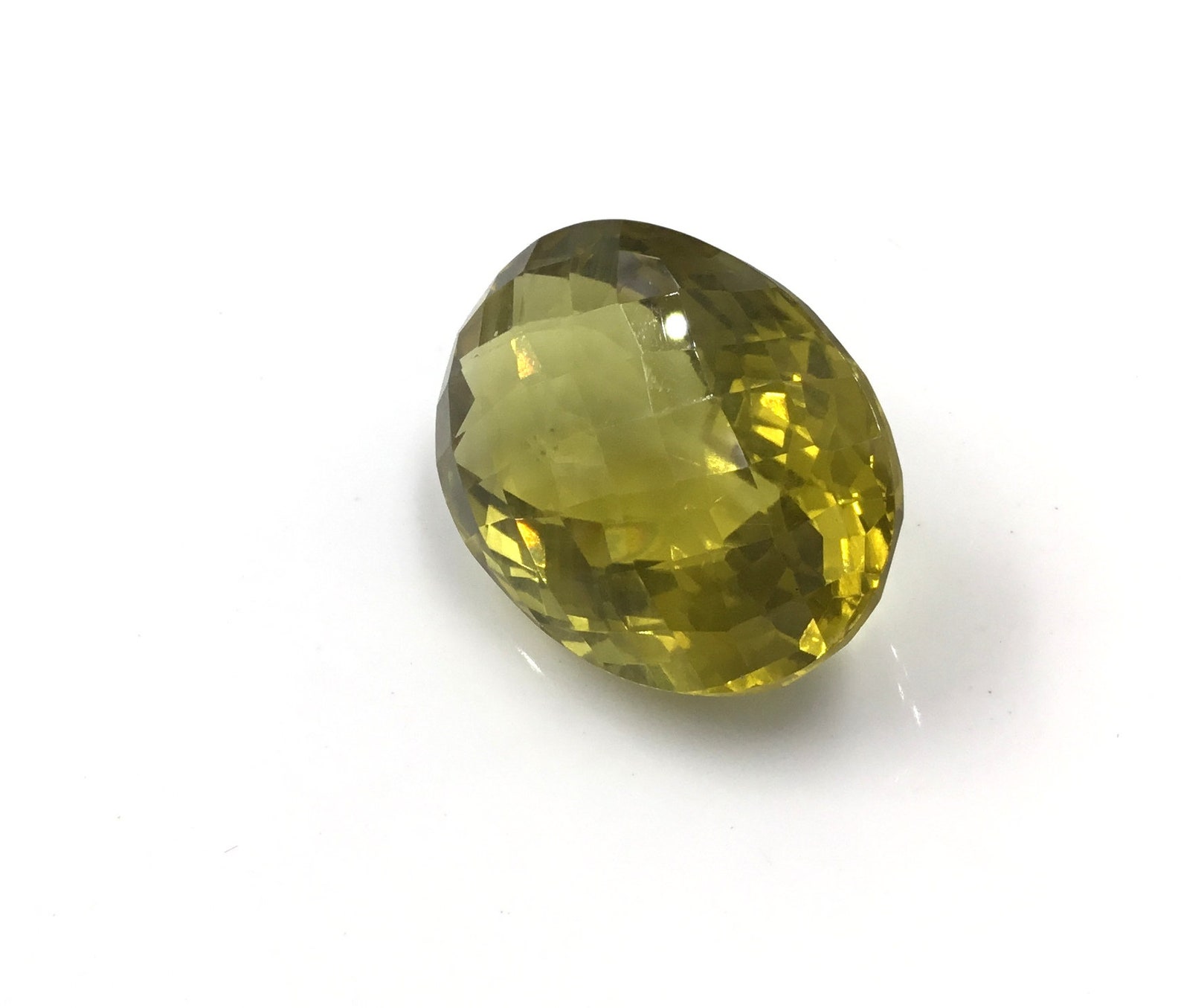 Natural Honey Quartz Faceted Fancy Oval Loose Gemstone Etsy UK