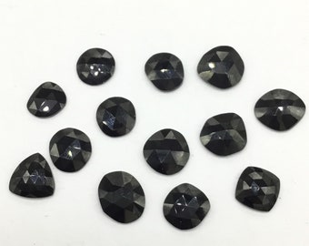 Rosas espinales negras cortadas para joyería gemas naturales Para joyería
