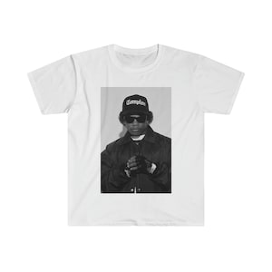 T-shirt graphique Eazy-E | vintage Eazy-E NWA Hip Hop Graphic T-shirt Softstyle unisexe