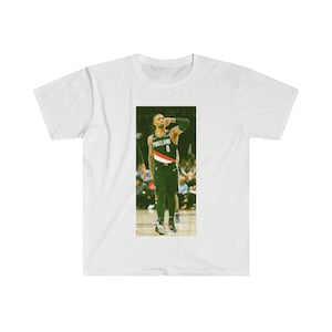 Damien Lillard &quot;Dame Time&quot; Graphic Tee | Vintage Dame Time, Portland Trailblazers Graphic Unisex Softstyle T-Shirt