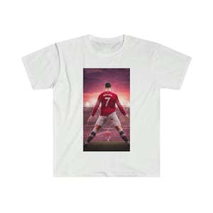 Christiano Ronaldo Graphic Tee | Vintage Christiano Ronaldo Sui Graphic Unisex Softstyle T-Shirt