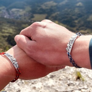 Namnbokstav Bergvandring Armband Smycken Gåva