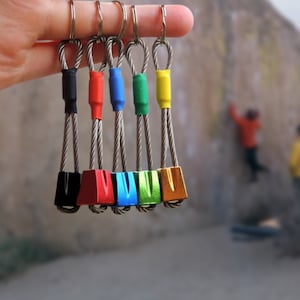 Climbing Keychain, Gift for Climber