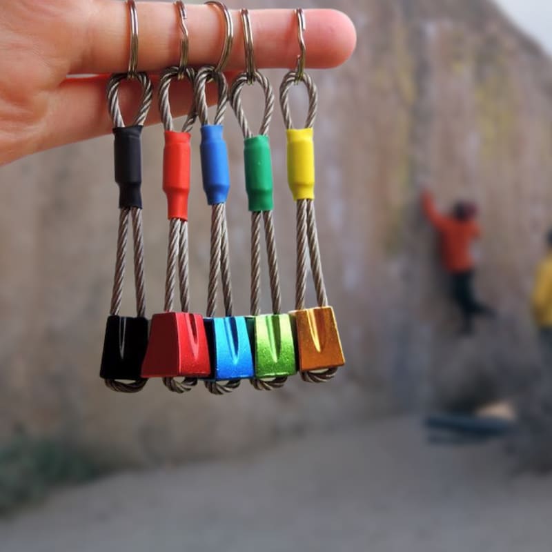Climbing Keychain, Gift for Climber