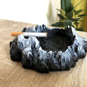 Mountain Ashtray Gift Hiking Climbing Mountain Decor