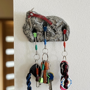 Ice Axe Keyholder for Climbers - 3 keys version