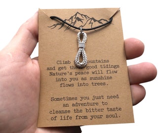 Climbing Rope Necklace