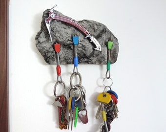 Ice Axe Keyholder for Climbers - 3 keys version