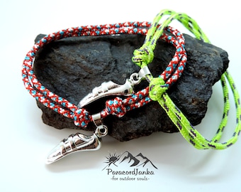 Climbing Shoe Bracelet, Gift for Climber, Climbing Jewelry