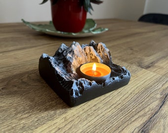 Mountain Candle Holder Gift