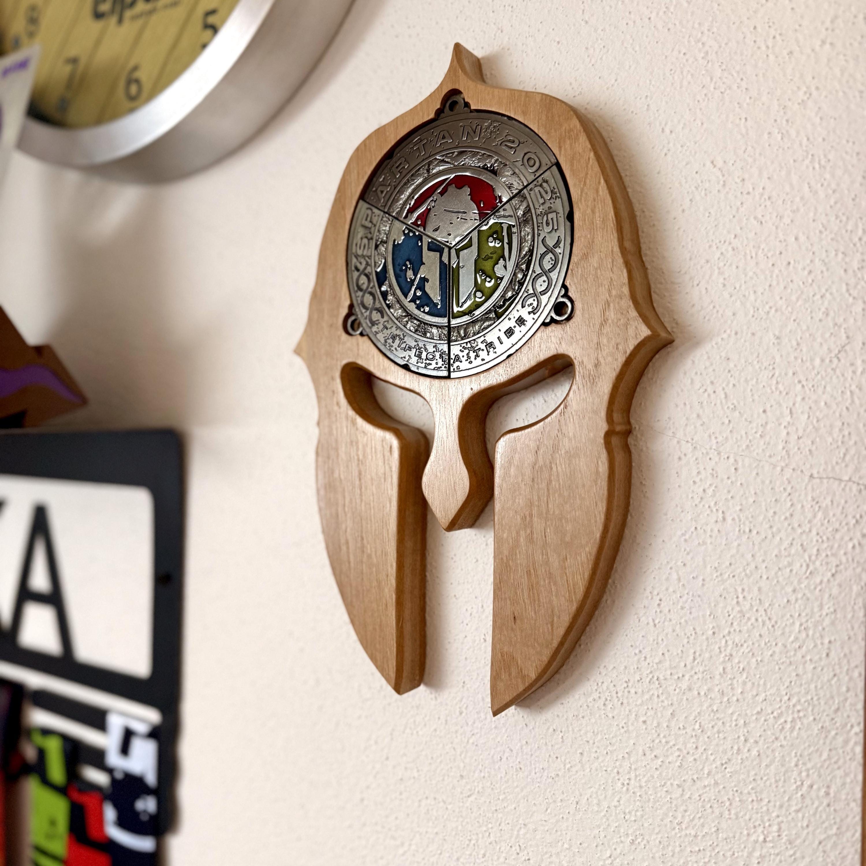 Spartan trifecta medal display - Etsy 日本