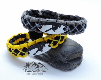 Climbing Bracelet, Climbing Jewelry, Mountain Gift