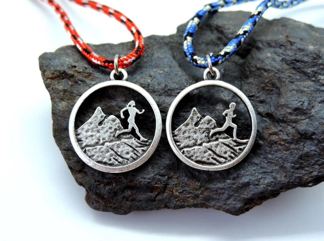 Running Necklace and Bracelet, Running Jewelry, Gift for Runner - Etsy