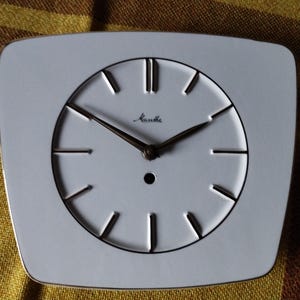 VINTAGE KITCHEN CLOCK / German Mauthe clock/ wall clock