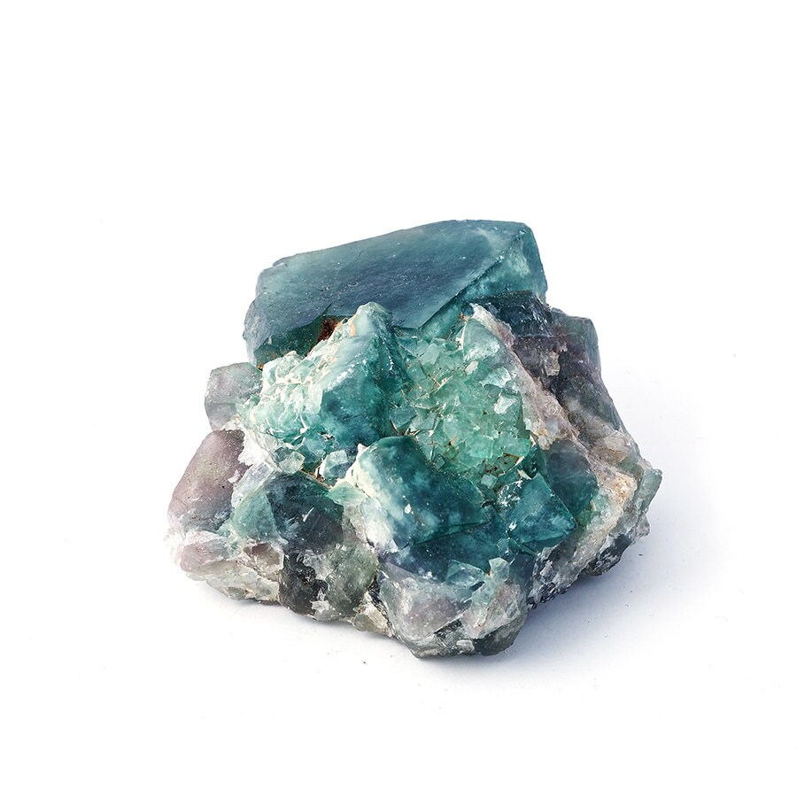 Fluorite - Bel Amas de Cristaux | Druse 610G