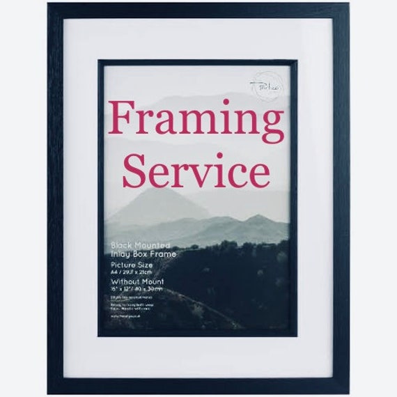 Poster Framing Service