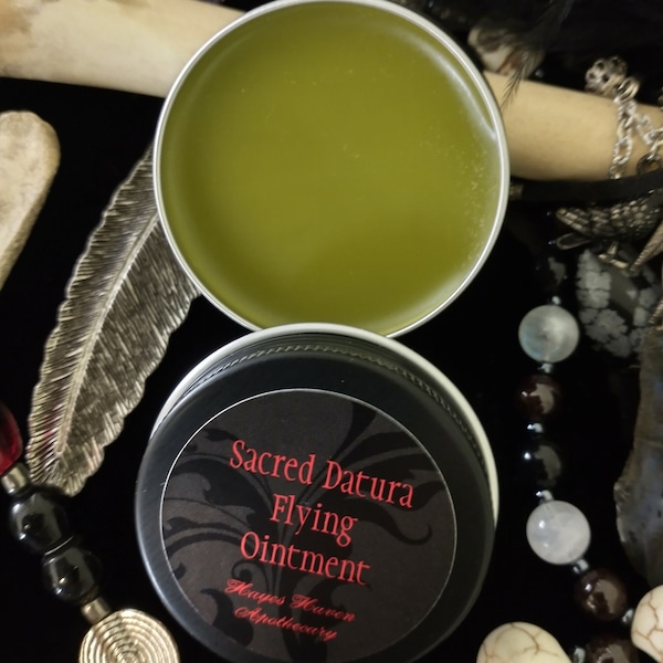 Sacred Flying Ointment ~ Witch's Ointment ~ Lucid Dreams ~ Astral Projection ~ Meditation ~ Deeper Consciousness ~