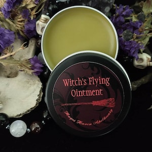 Witch's Flying Ointment Lucid Dream Work Astral Projection/Travel Sacred Journeys Mediation Prophecy Deeper Consciousness image 1