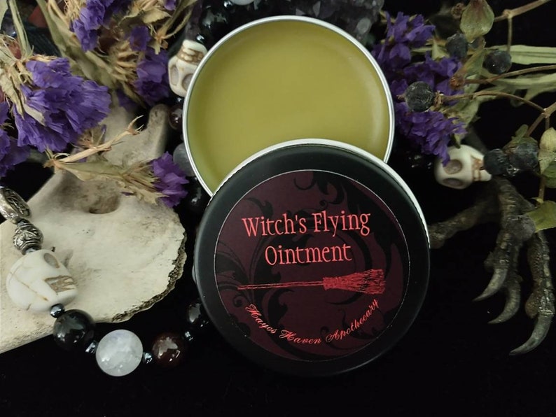 Witch's Flying Ointment Lucid Dream Work Astral Projection/Travel Sacred Journeys Mediation Prophecy Deeper Consciousness image 1