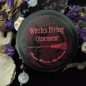 Witch's Flying Ointment Lucid Dream Work Astral Projection/Travel Sacred Journeys Mediation Prophecy Deeper Consciousness image 3