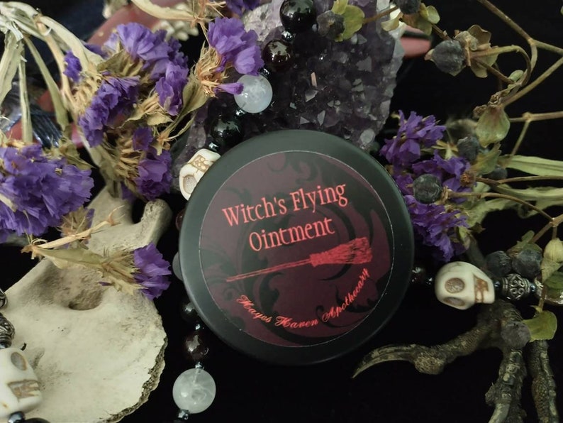 Witch's Flying Ointment Lucid Dream Work Astral Projection/Travel Sacred Journeys Mediation Prophecy Deeper Consciousness image 2