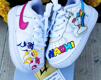 custom baby nikes