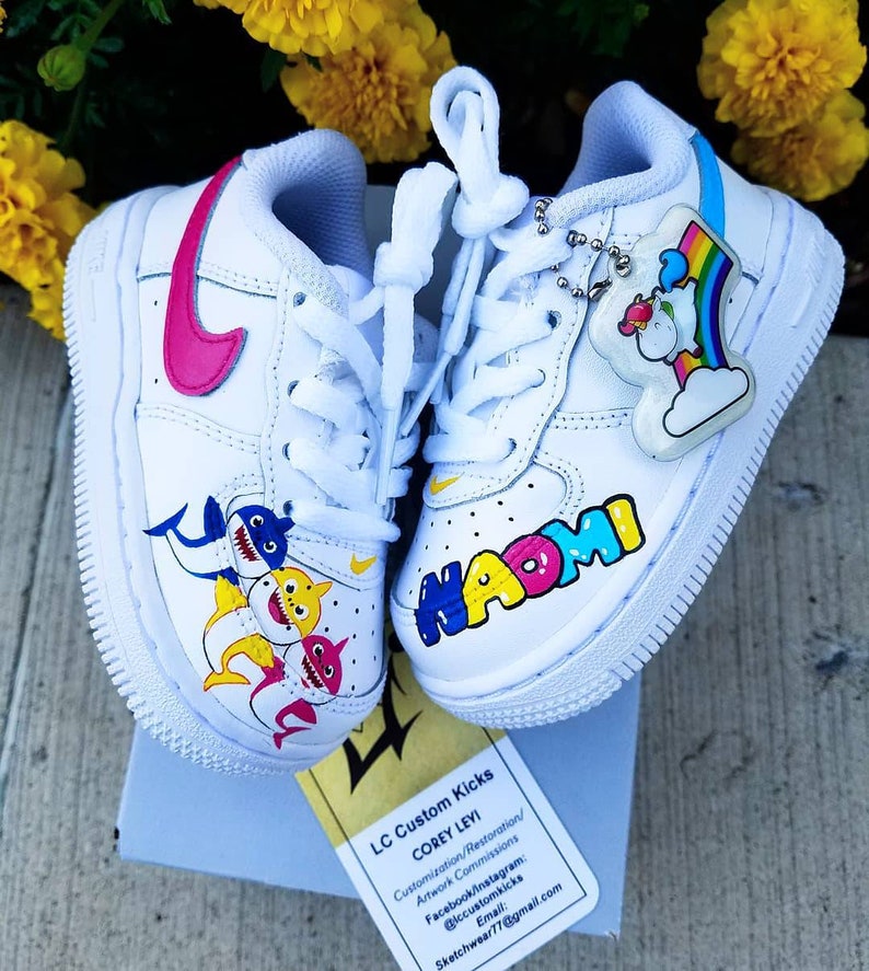 custom baby air forces