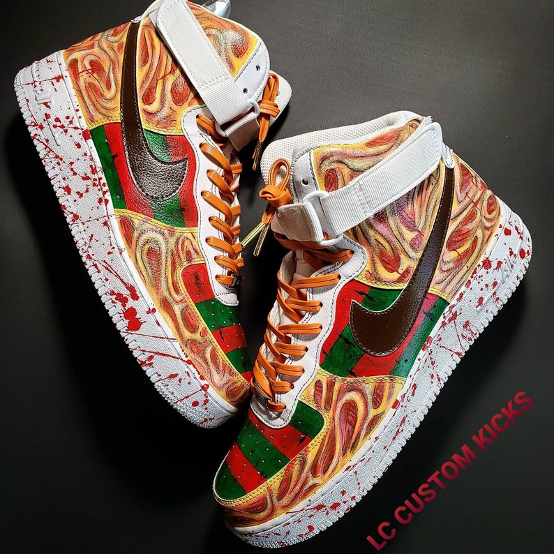 custom freddy krueger shoes