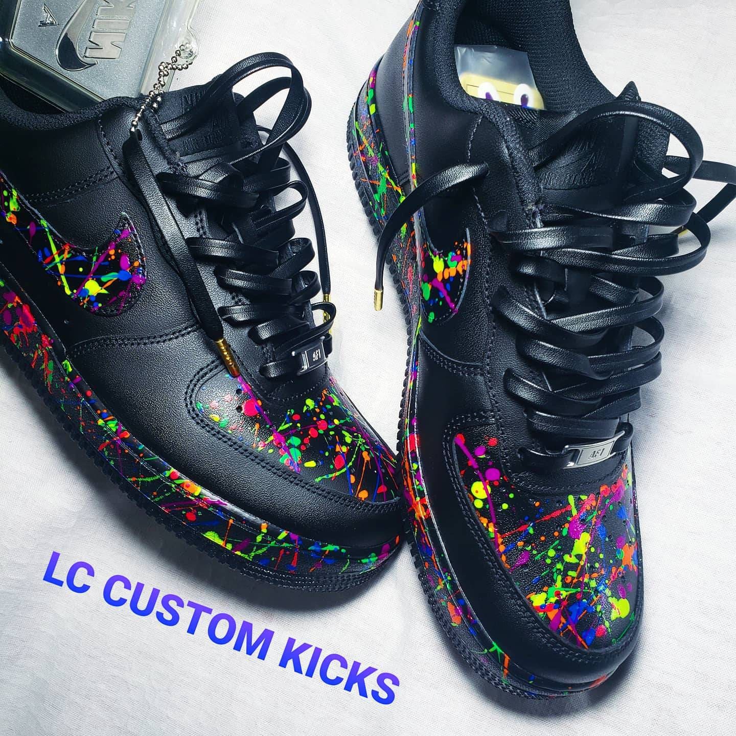 Air Force 1 Splatter custom