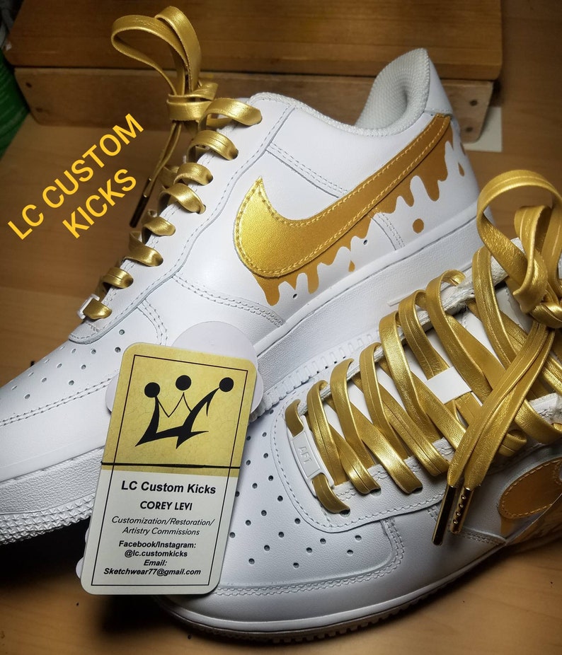 gold af1 buckle