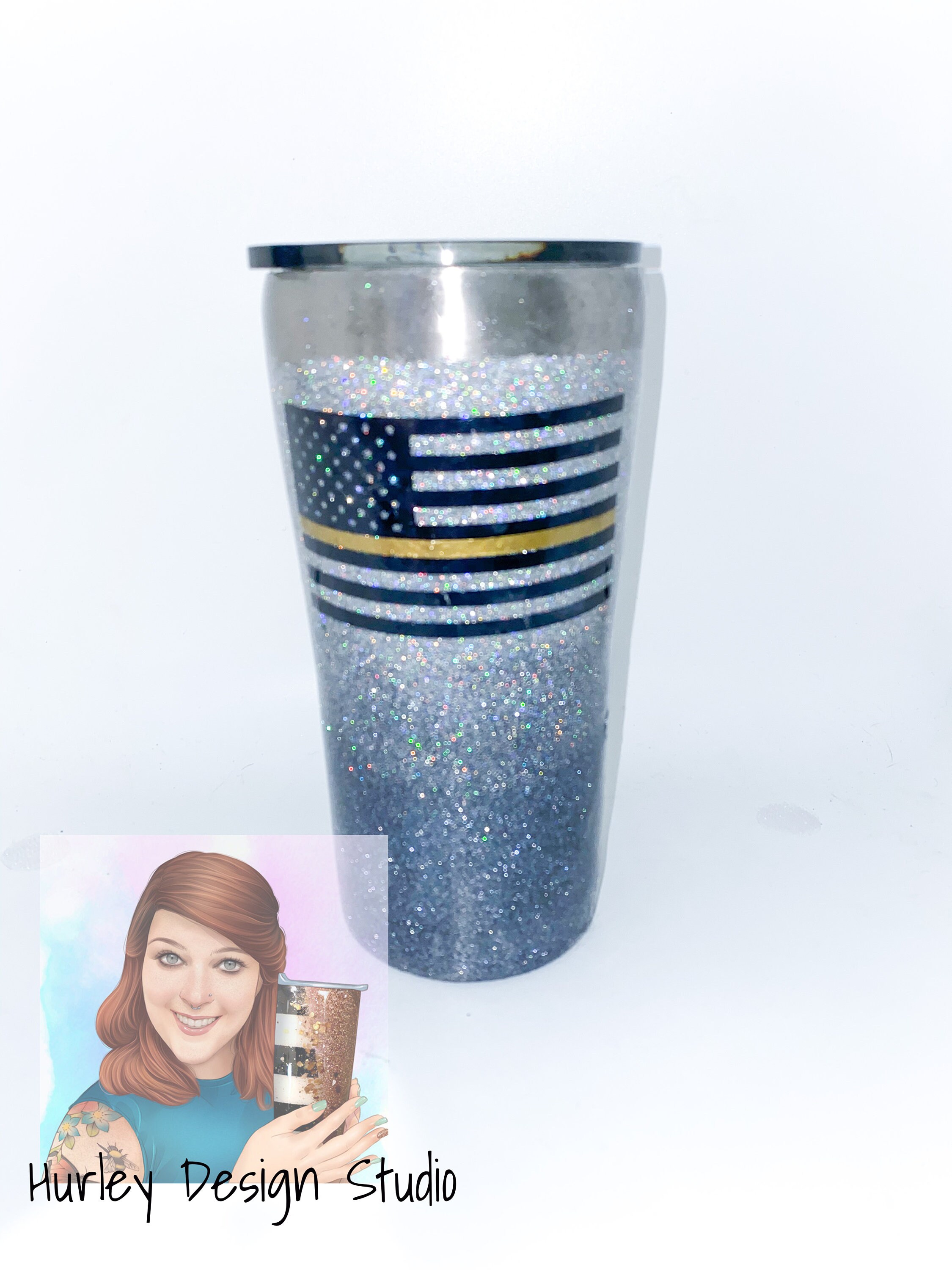 Thin Gold Line Fresno Hot/Cold Stainless-Steel Tumbler 20-Oz. With
