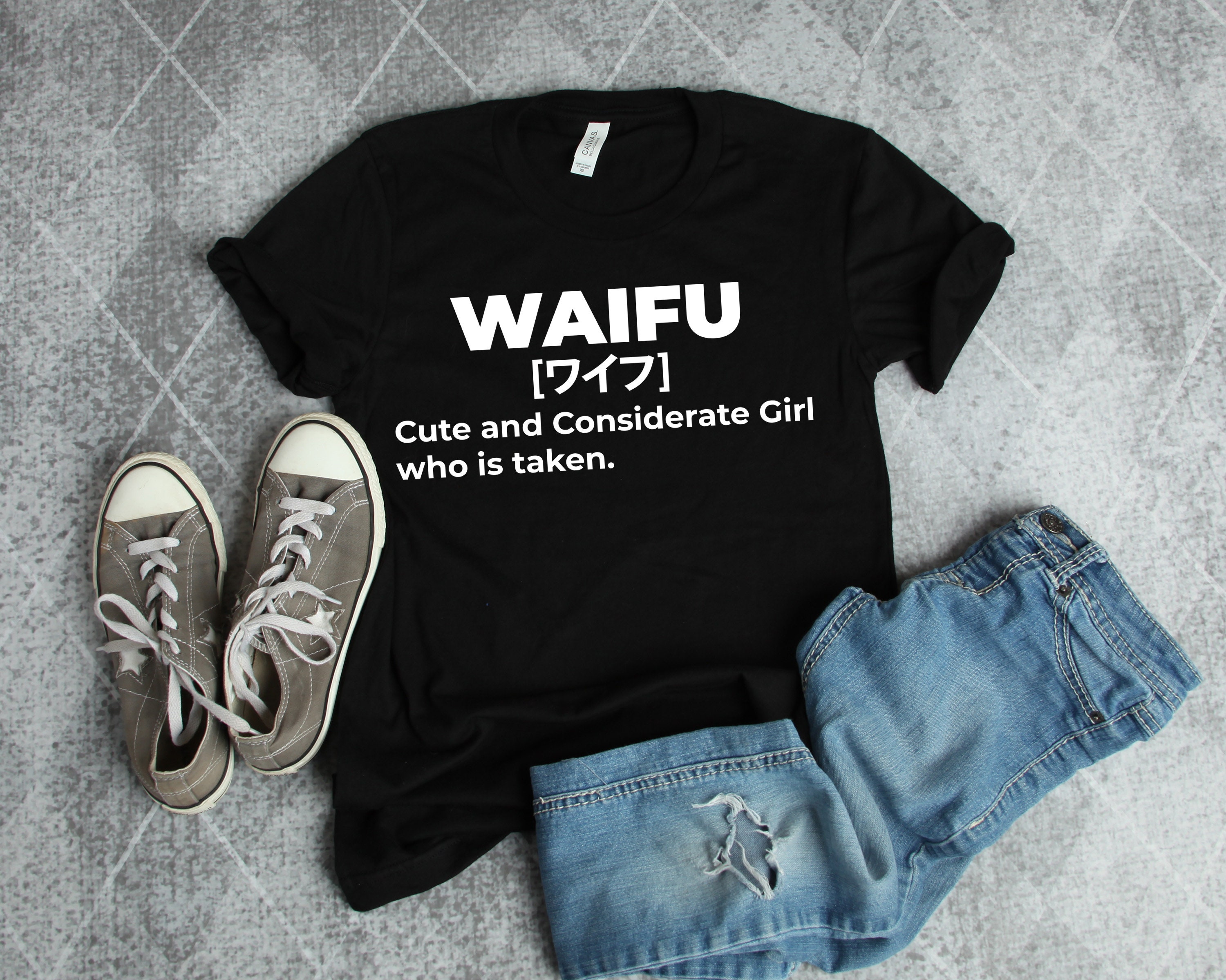 Funny Jp Waifu Definition Japanese Wife Girlfriend Anime Term For Japan Nerd Manga Lover Novelty 