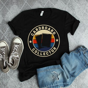 TCG Vintage Karton Sammler Geschenk für Kartenliebhaber Kurzarm Unisex Geschenk T-Shirt