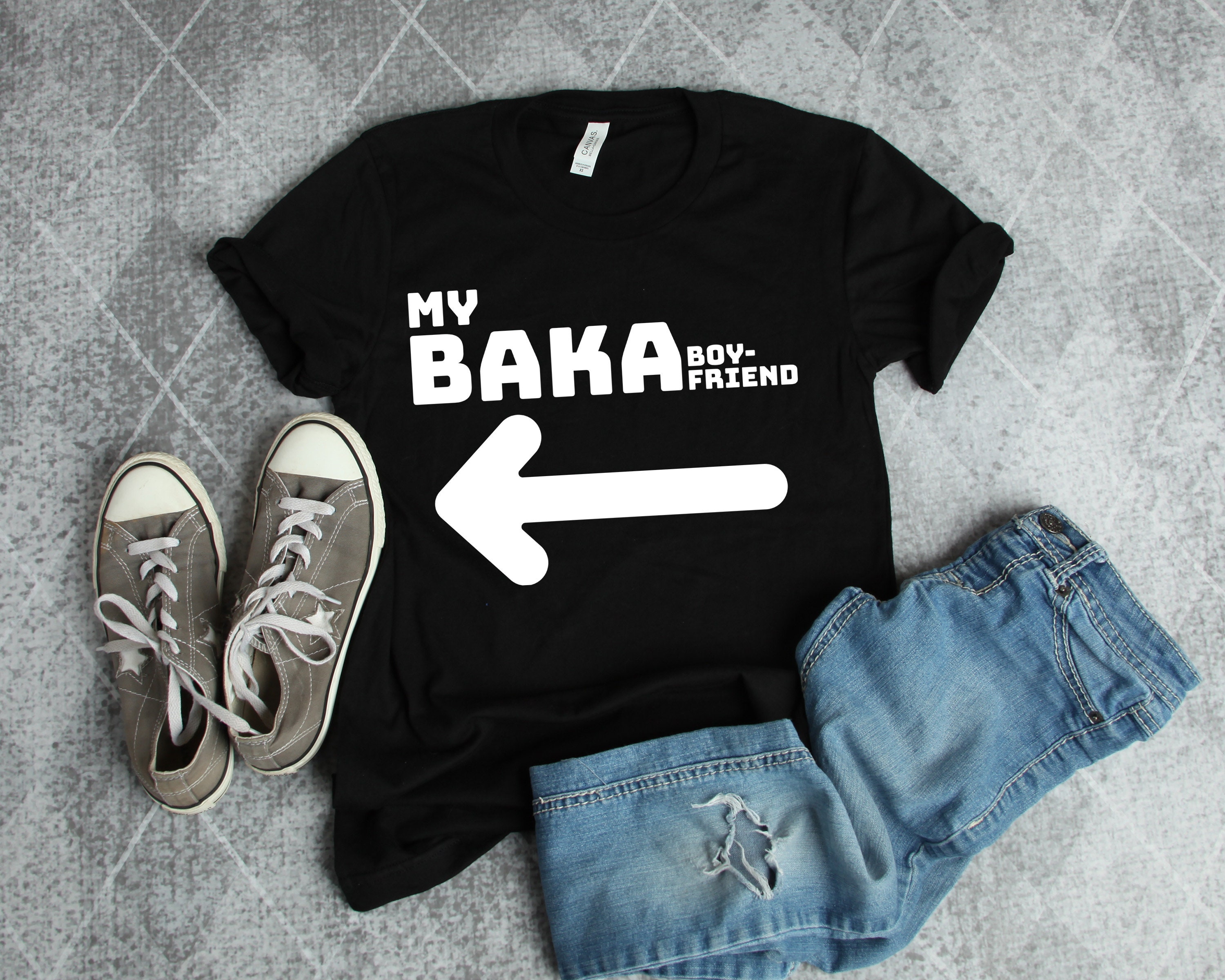 Funny Cute Anime Couple Matching Girlfriend Wear Short-sleeve - Etsy Funny Cute Anime Couple Matching Girlfriend Wear Short-sleeve - Etsy