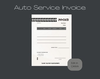 Digital Invoice-Automobile Invoice company Billing Payments