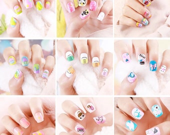 Fake Nails For Kids Etsy